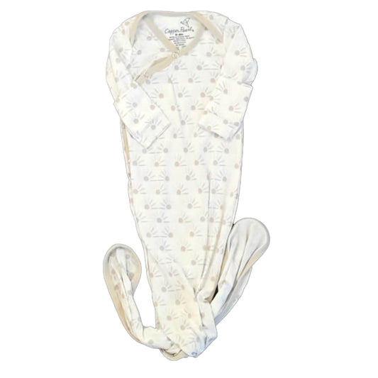 Copper Pearl Boys Ivory Suns Nightgown Size: 0-4 Months Ivory Suns