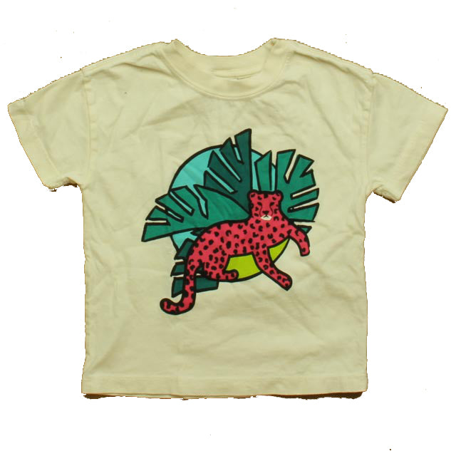 Hanna Andersson Boys Ivory Tiger T-Shirt Size: 3T