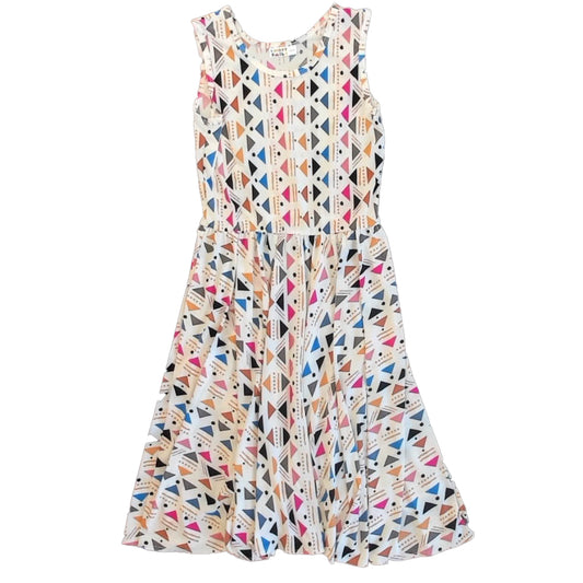 Dot Dot Smile Girls Ivory Triangles Dress Size: 12-14 Years Ivory Triangles