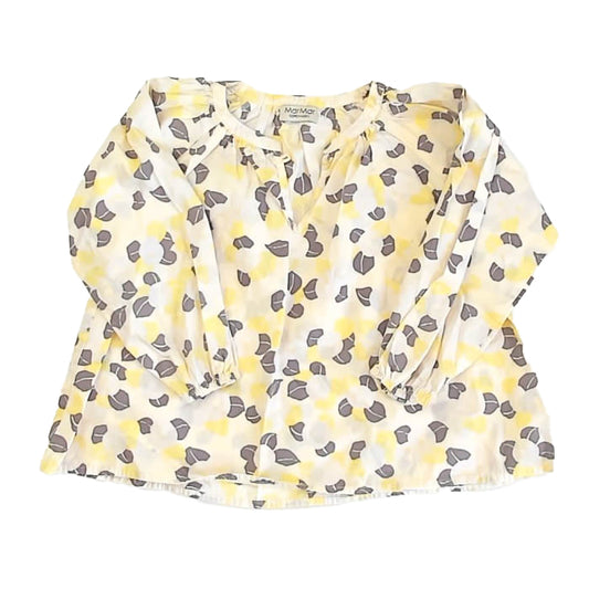 Mar Mar Girls Ivory | Yellow Blouse Size: 3T Ivory | Yellow