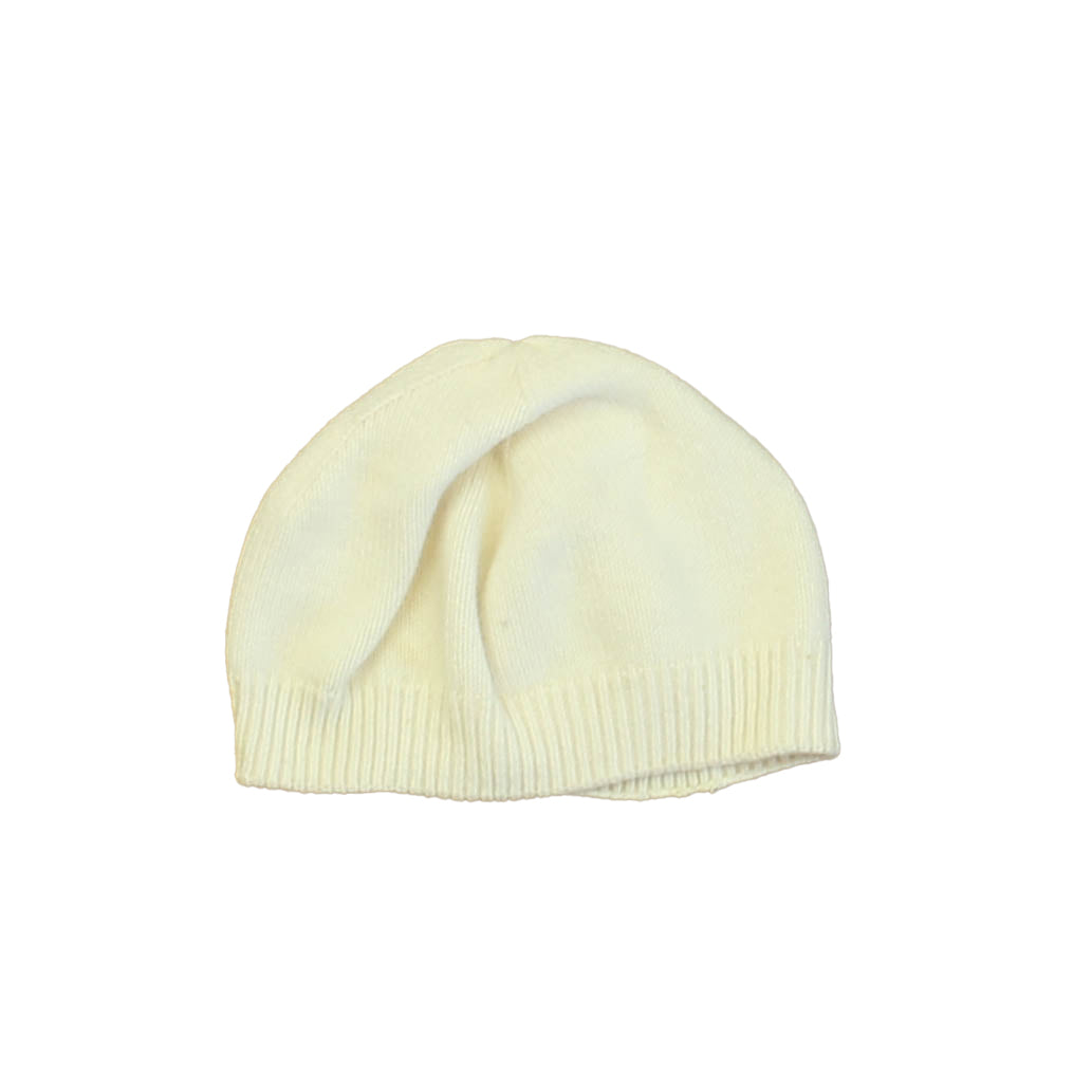 Hanna Andersson Unisex Ivory Winter Hat Size: 3-12 Months Ivory