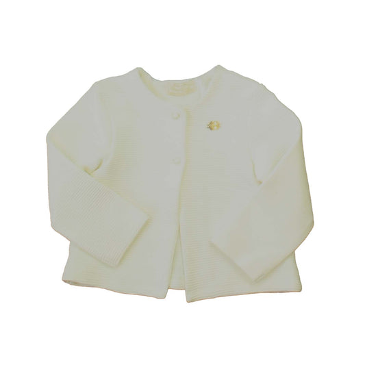 Mayoral Girls Ivory Cardigan Size: 18 Months Ivory