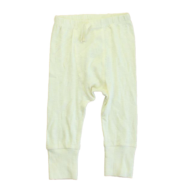 Kate Quinn Organics Girls Ivory Leggings Size: 2T