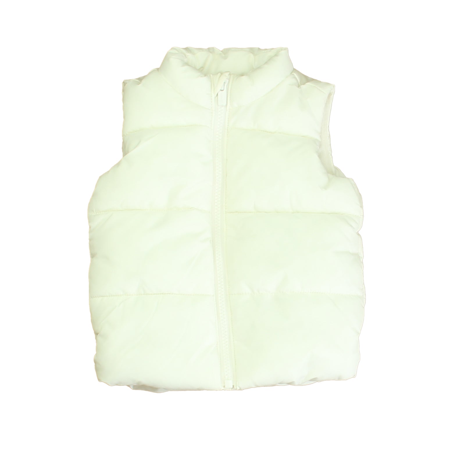 Old Navy Girls Ivory Vest Size: 12-18 Months Ivory