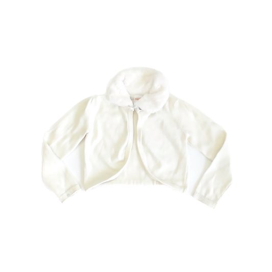 Gymboree Girls Ivory Cardigan Size: 5T Ivory