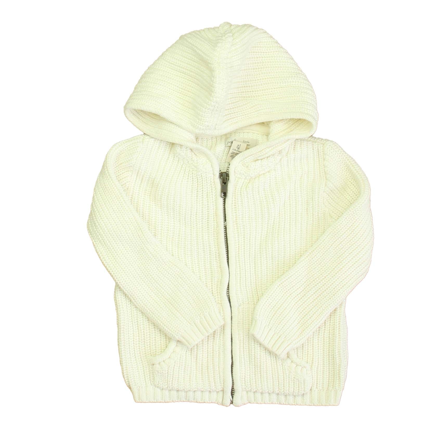 Peek Unisex Ivory Cardigan Size: 18-24 Months Ivory