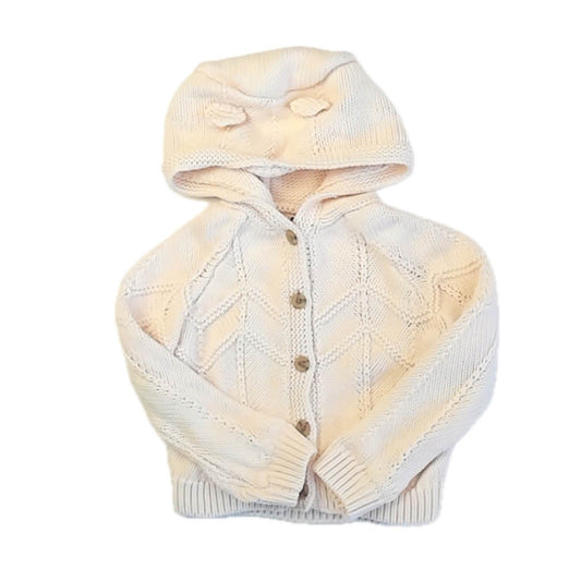 Tea Collection Girls Ivory Cardigan Size: 3T Ivory
