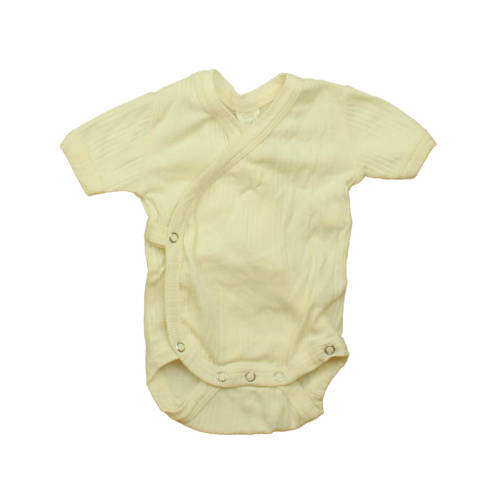 Kate Quinn Organics Unisex Ivory Onesie Size: 0-3 Months