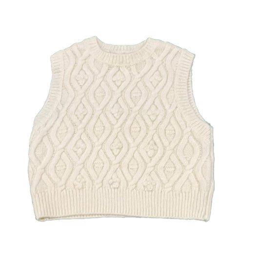 Zara Girls Ivory Sweater Size: 18-24 Months