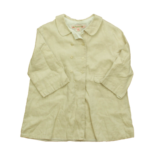 Bonpoint Girls Ivory Jacket Size: 18 Months Ivory
