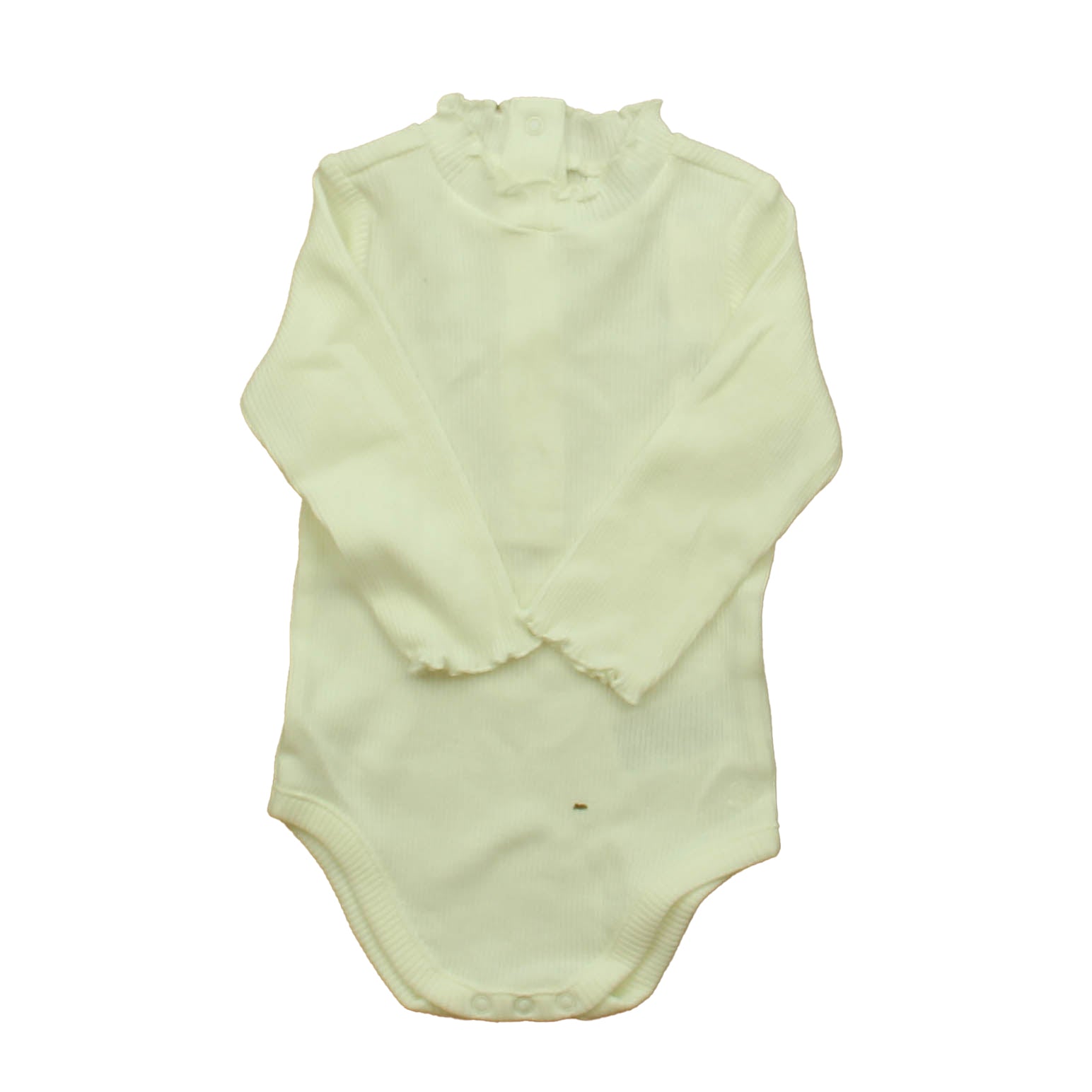 Janie & Jack Girls Ivory Onesie Size: 3-6 Months Ivory