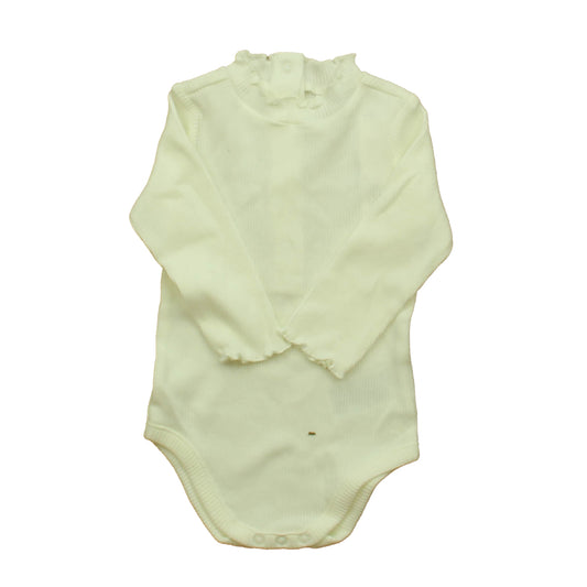 Janie & Jack Girls Ivory Onesie Size: 3-6 Months Ivory