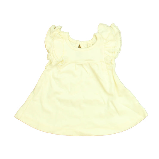 Quincy Mae Girls Ivory Dress Size: 0-3 Months Ivory