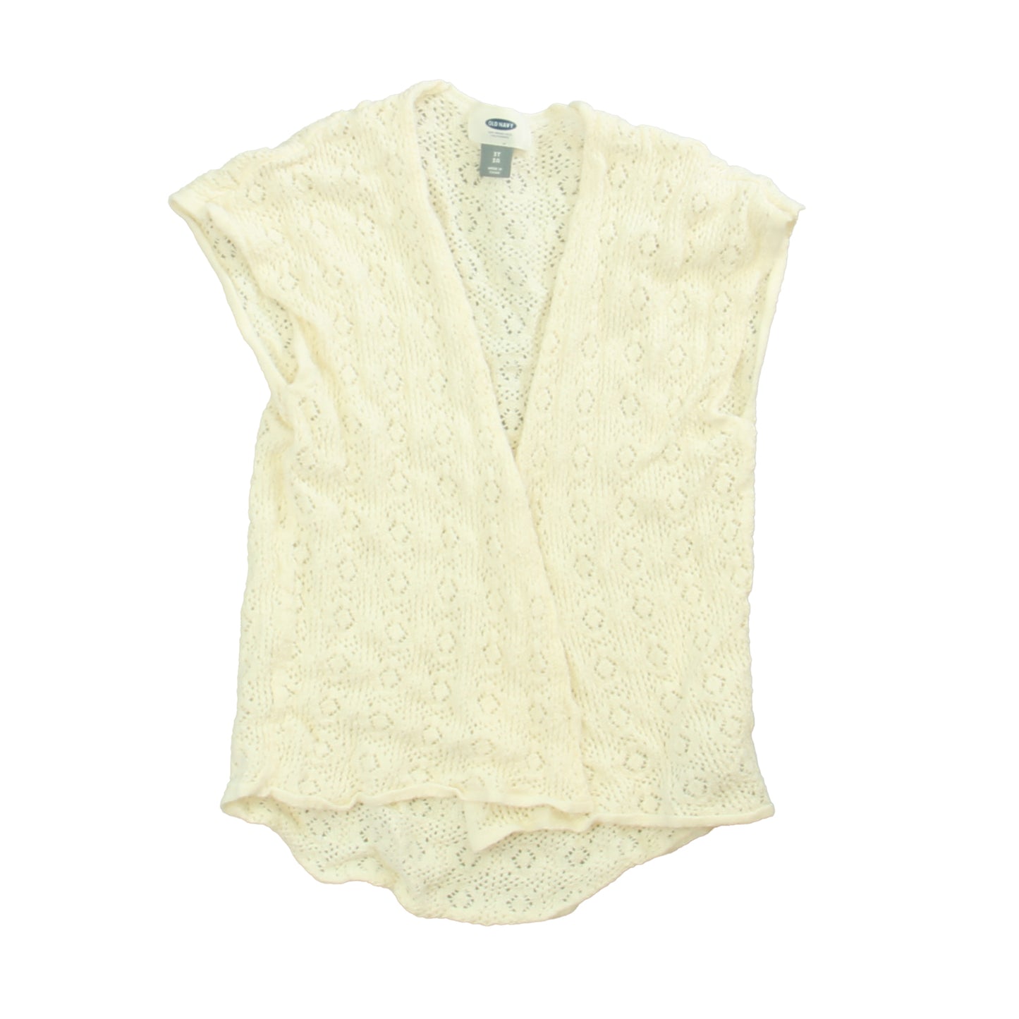 Old Navy Boys Ivory Cardigan Size: 3T Ivory