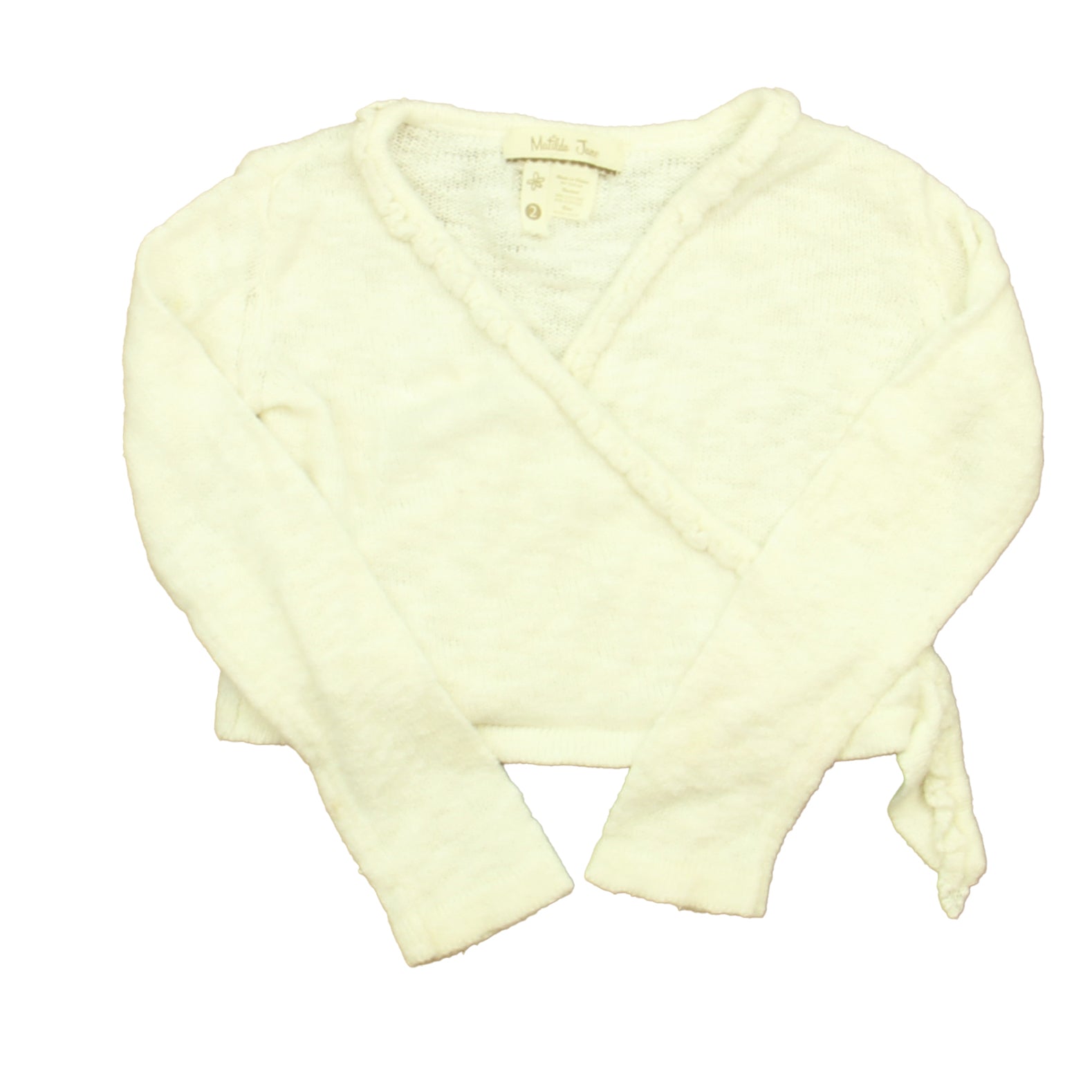 Matilda Jane Girls Ivory Cardigan Size: 2T Ivory
