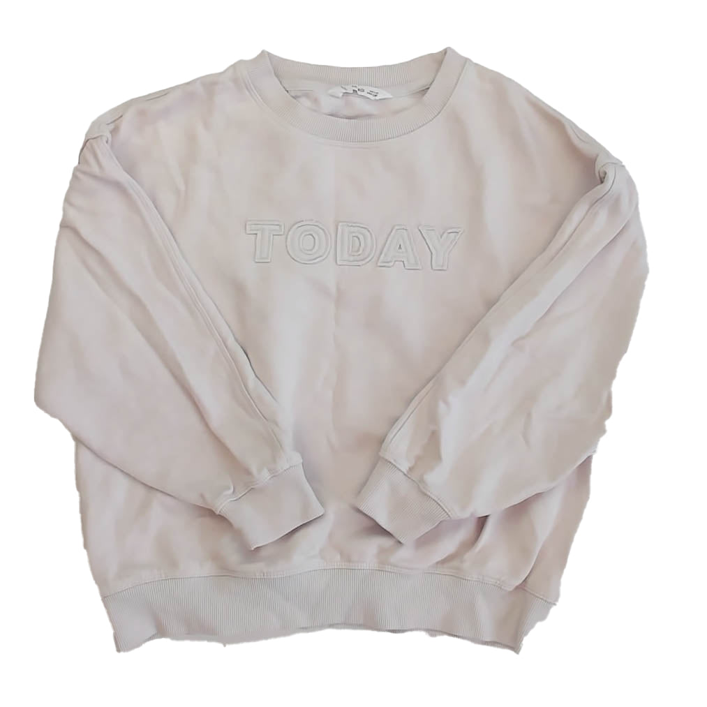 MNG Girls Ivory Sweatshirt Size: 9-10 Years Ivory