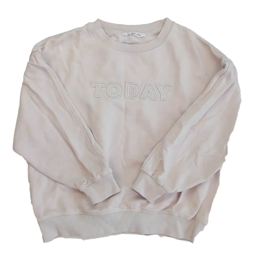 MNG Girls Ivory Sweatshirt Size: 9-10 Years Ivory