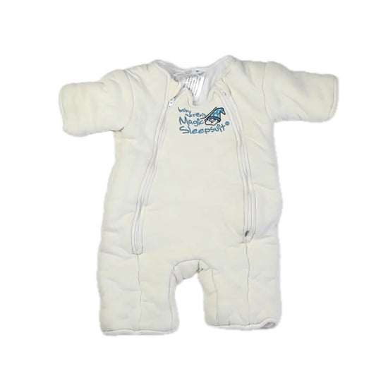 Baby Merlin's Magic Sleepsuit Unisex Ivory Sleepsack Size: 6-9 Months Ivory