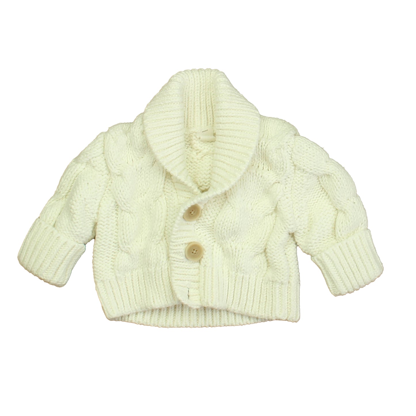 BR Baby Unisex Ivory Cardigan Size: 3-6 Months Ivory