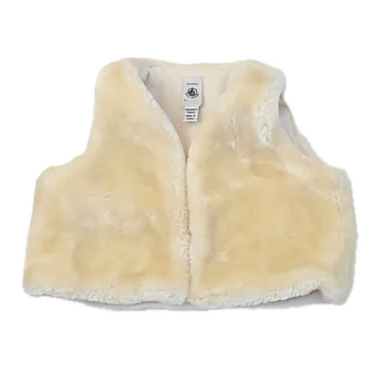 Petit Bateau Girls Ivory Vest Size: 3T Ivory
