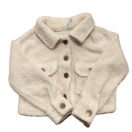 Knitworks Girls Ivory Jacket Size: 4T Ivory