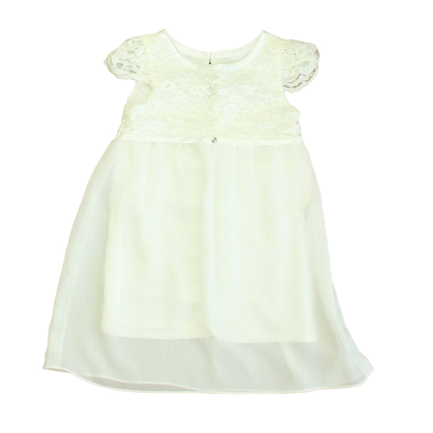 SEIDENWEISS Girls Ivory Dress Size: 24 Months Ivory