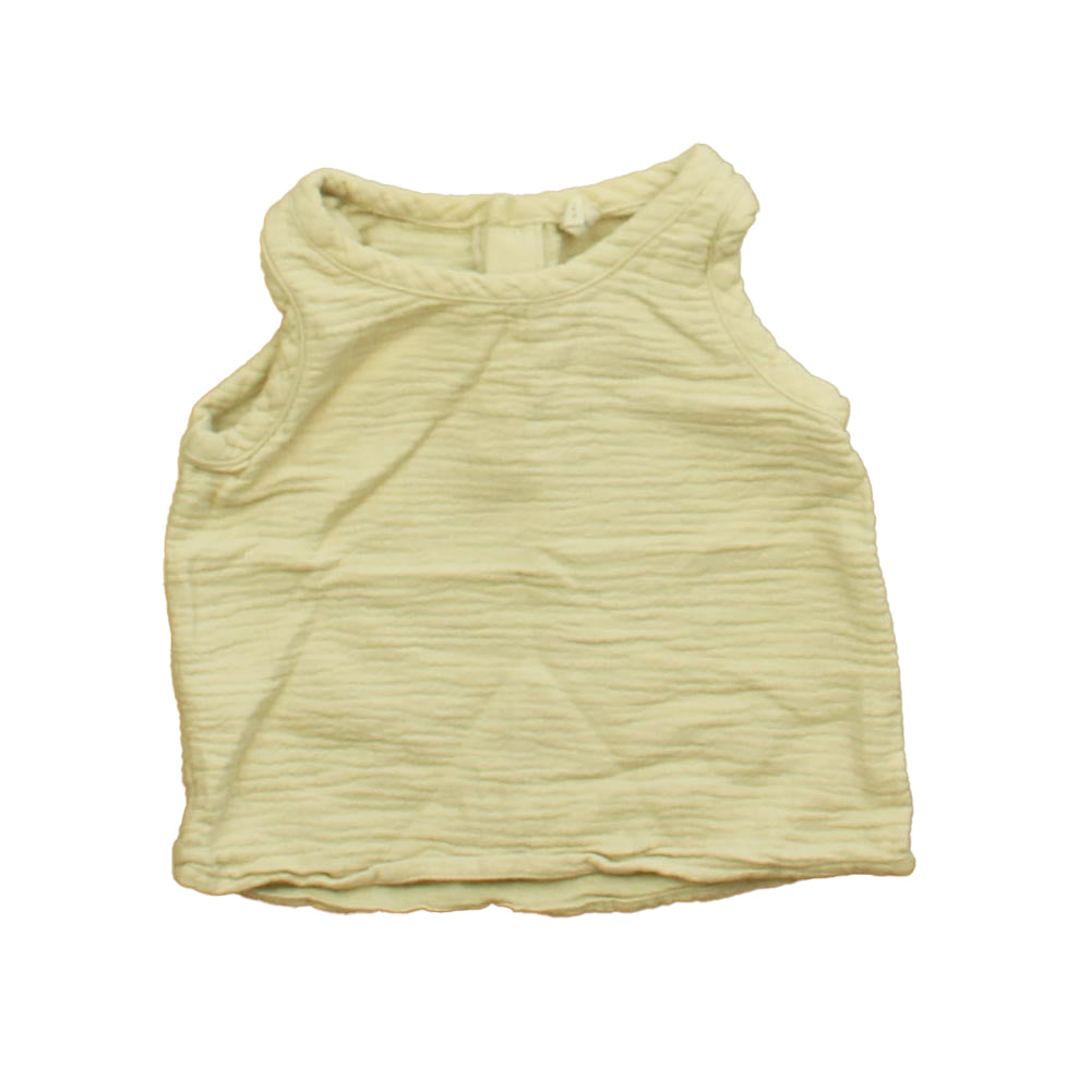 Quincy Mae Boys Ivory Tank Top Size: 3-6 Months Ivory