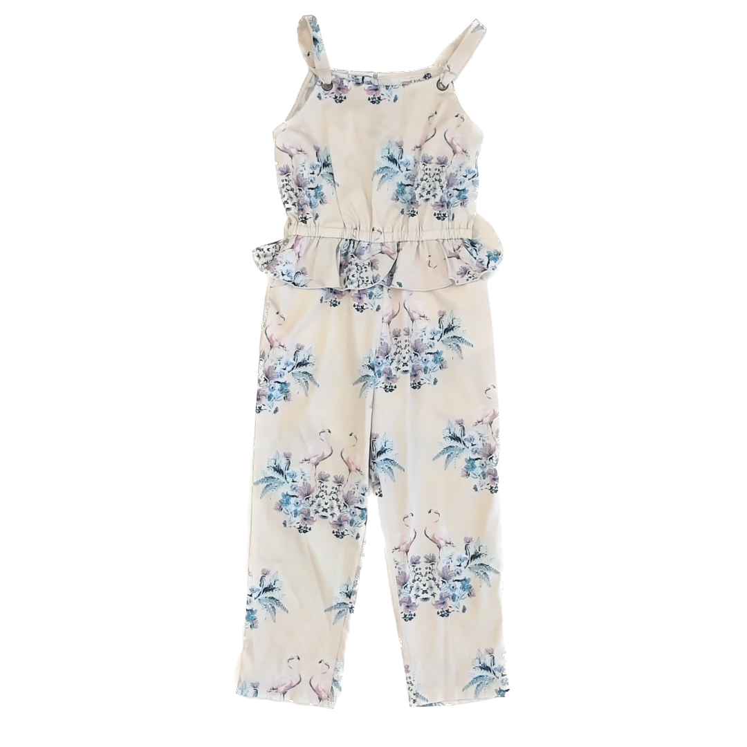 Great kids Girls Ivory Romper Size: 6 Years Ivory