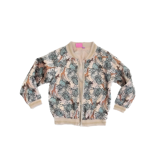 Q Tee Girls Jungle Jacket Size: 4-5T Jungle