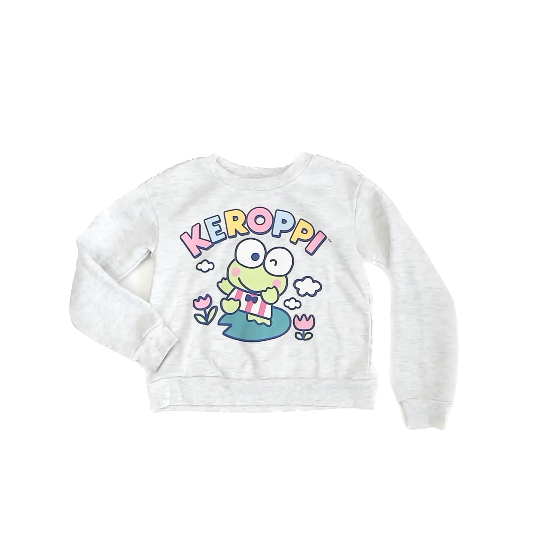 Sanrio Girls Keroppi Sweatshirt Size: Small (5-6Y*) Keroppi