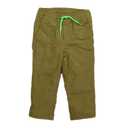 Gap Boys Khaki | Green Pants Size: 18-24 Months