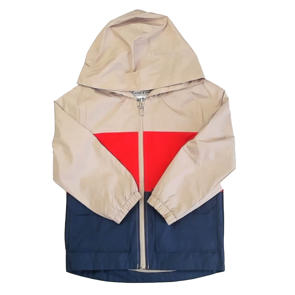 Carter's Boys Khaki | Navy Jacket Size: 4T Khaki | Navy
