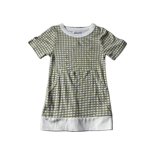 Goumi Unisex Khaki | Pattern T-Shirt Size: 3T Khaki | Pattern