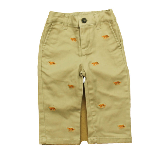 Janie and Jack Boys Khaki Tigers Pants Size: 6-12 Months Khaki Tigers