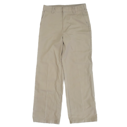 School Apparel Inc. Boys Khaki Slacks Size: 14 Years (Reg) Khaki