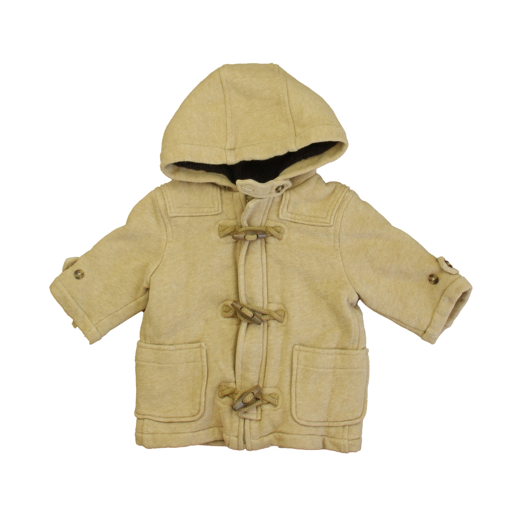 Gap Boys Khaki Jacket Size: 0-6 Months Khaki