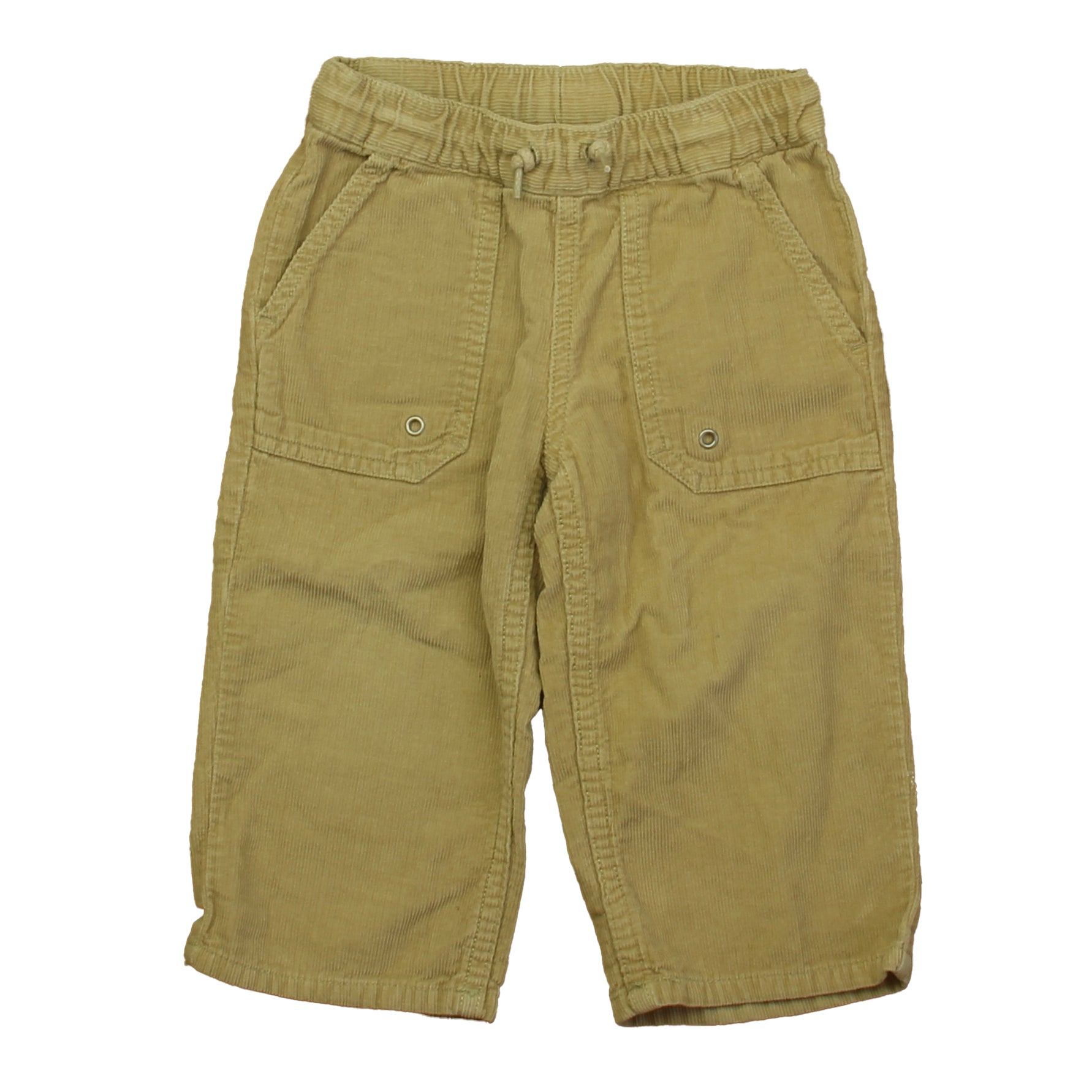 Hanna Andersson Boys Khaki Corduroy Pants Size: 18-24 Months Khaki