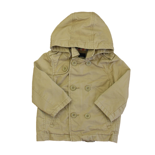 Gap Boys Khaki Jacket Size: 18-24 Months Khaki