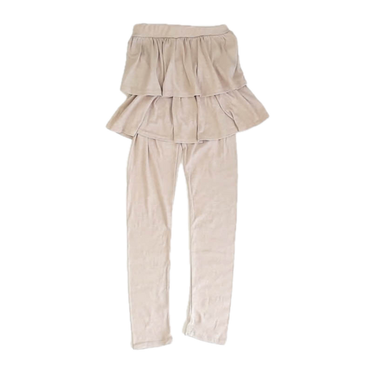 Unknown Brand Girls Khaki Leggings Size: 8 Years Khaki