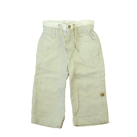 Janie and Jack Boys Khaki Pants Size: 12-18 Months Khaki