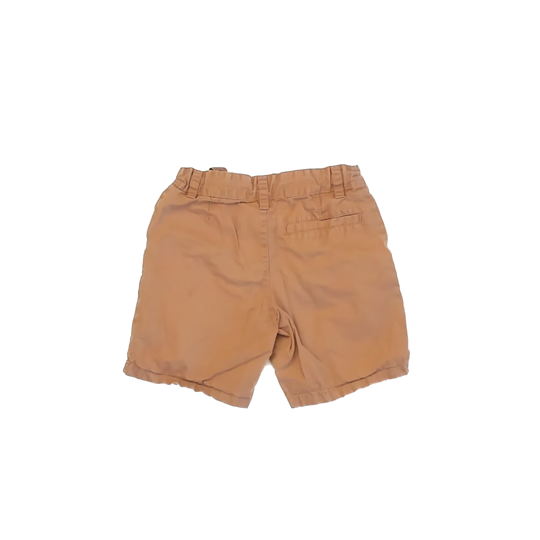 Cat & Jack Girls Khaki Shorts Size: 6-7 Years Khaki