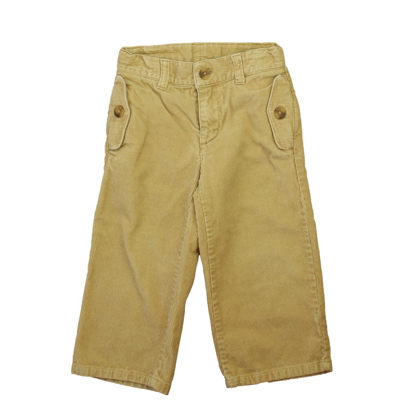 Janie and Jack Boys Khaki Corduroy Pants Size: 2T