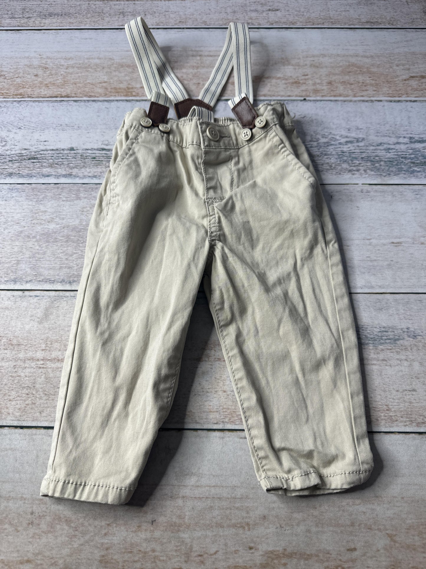 OshKosh Boys Khaki Pants Size: 9 months Khaki