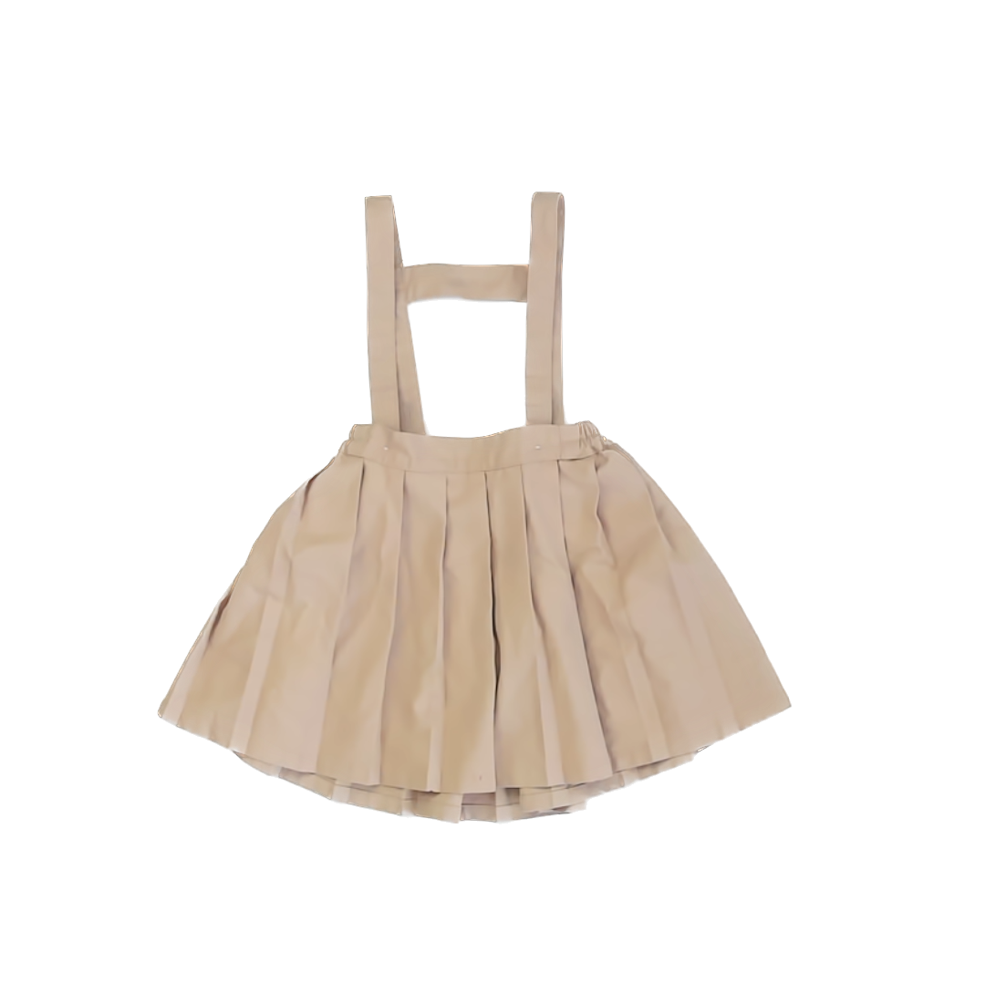 Famuka Girls Khaki Skirt Size: 4T Khaki