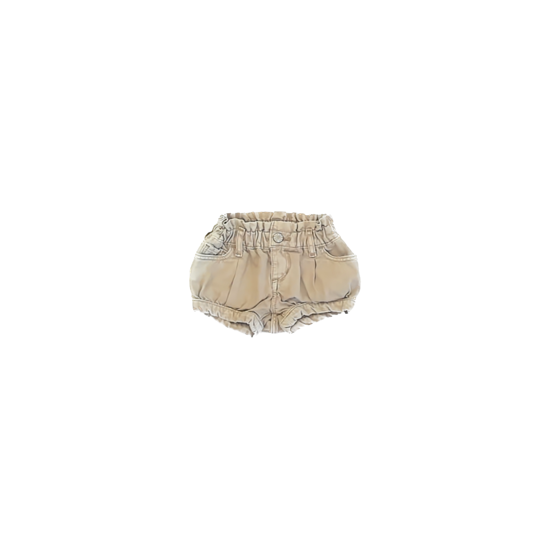 Gap Girls Khaki Shorts Size: 0-3 Months Khaki