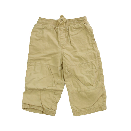Janie and Jack Boys Khaki Pants Size: 12-18 Months Khaki