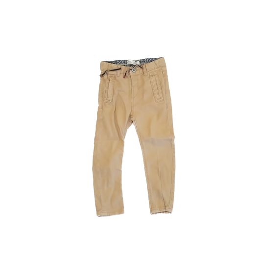 Zara Boys Khaki Pants Size: 3-4T Khaki