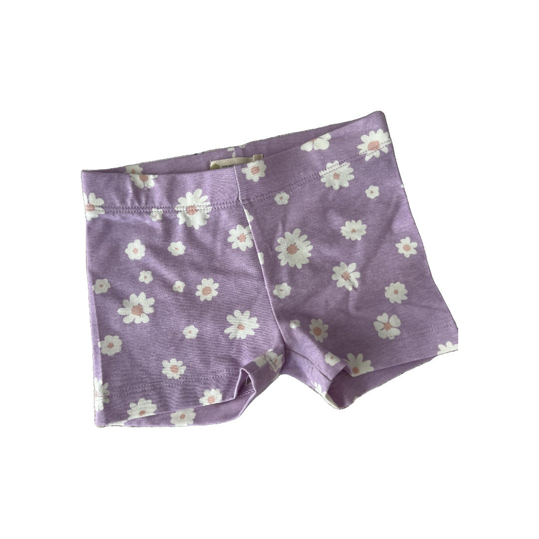 Tucker + Tate Girls Lavender | Flowers Shorts Size: 3T Lavender | Flowers