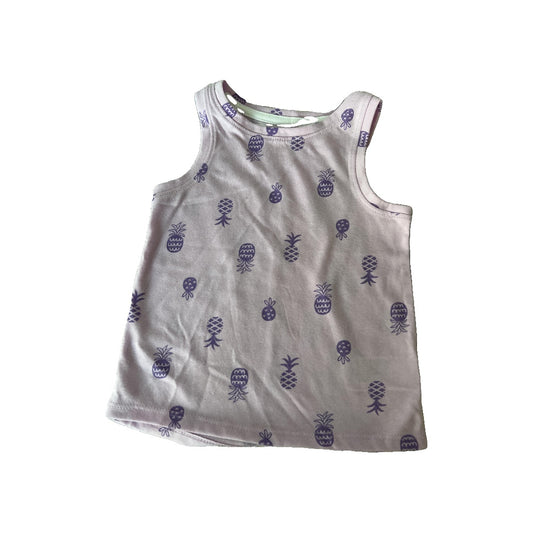 Cat & Jack Girls Lavender | Fruit Tank Top Size: 18 months Lavender | Fruit