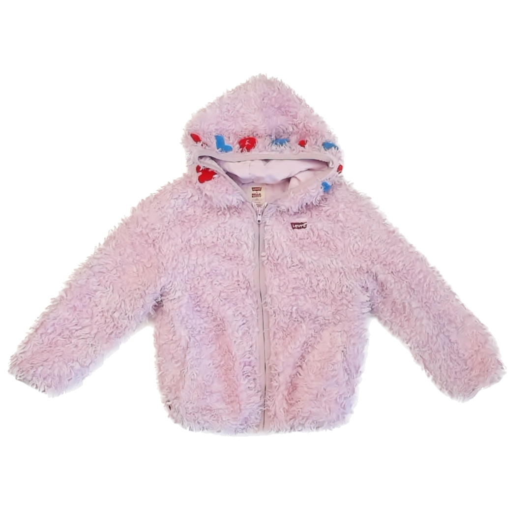 Levi's Girls Lavender Hello Kitty Winter Coat Size: 6 Years Lavender Hello Kitty